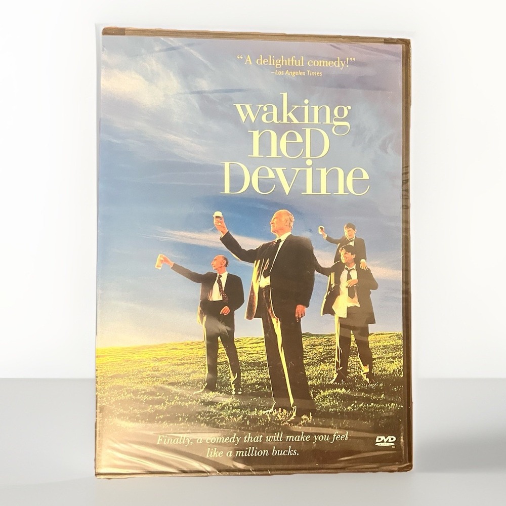Waking‎ Ned Divine DVD Family 1999  PG Comedy W/ Shrink Wrap & Bonus Features